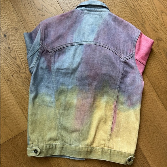 Barney Cools Unisex Tie Dye B.Rigid Denim Jean Jacket - Men’s Size M - NWOT - Picture 9 of 10